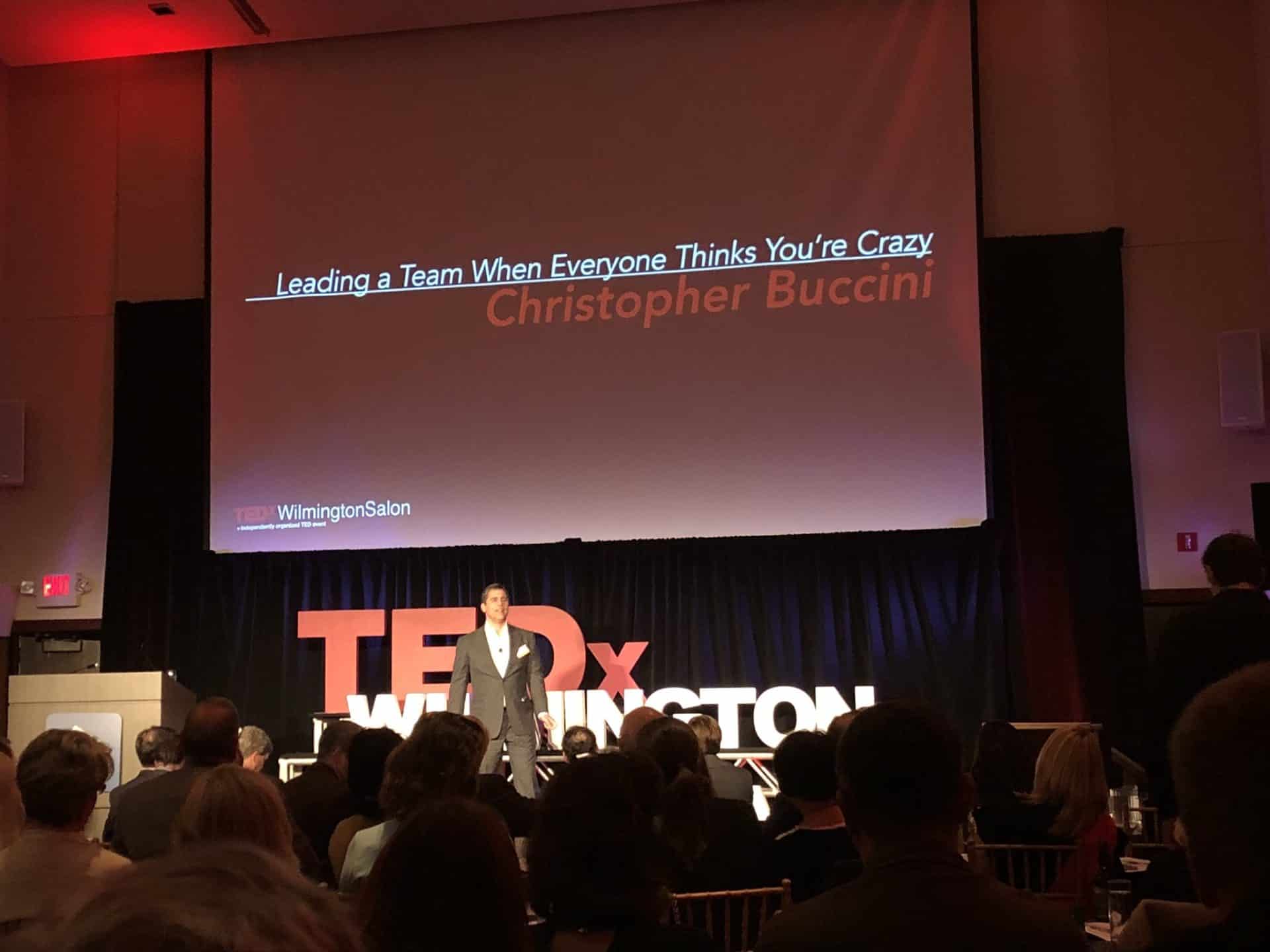 Christopher Buccini Speaks at TEDxWilmington: The Meaning of Leadership