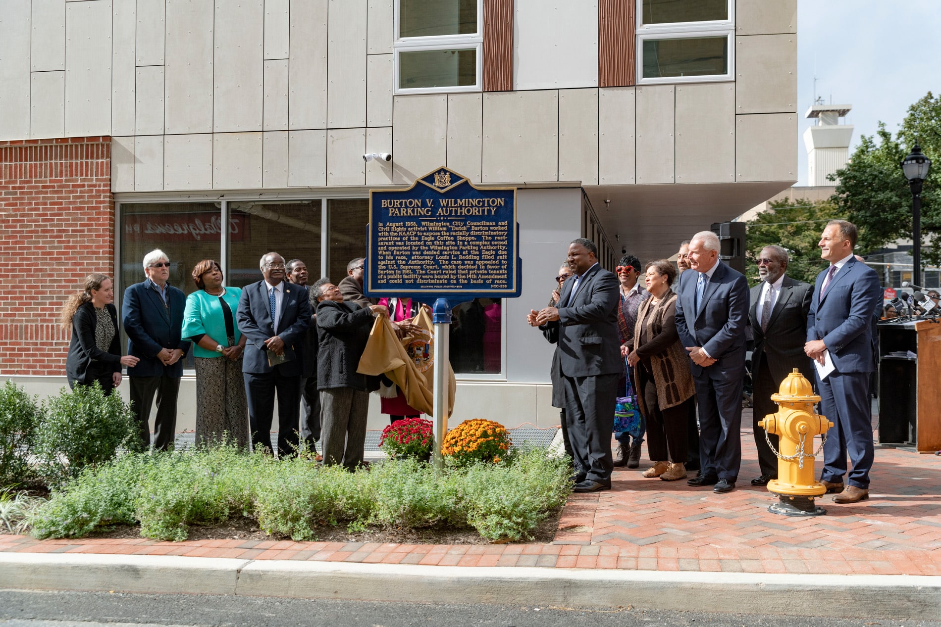 Wilmington Civil Rights Activist William H. “Dutch” Burton is Remembered with a State Historical Marker and a Street Naming to Commemorate His Role in the Landmark Court Decision Burton v. Wilmington Parking Authority