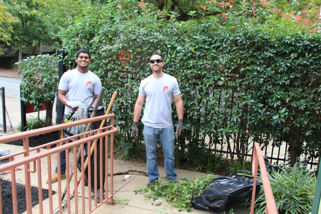 BPg Associates volunteer at Ministry of caring