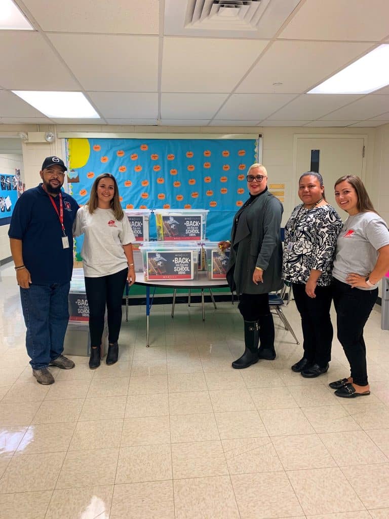 BPG Donates School Supplies to Lewis Elementary School