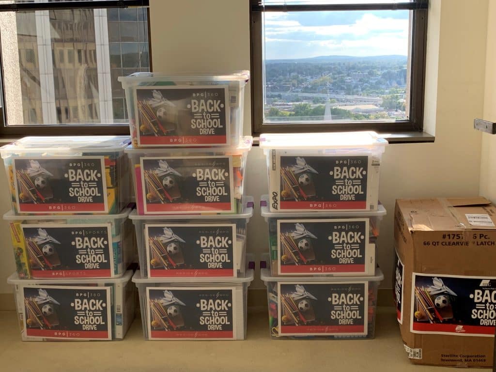 BPG Donates School Supplies to Lewis Elementary School