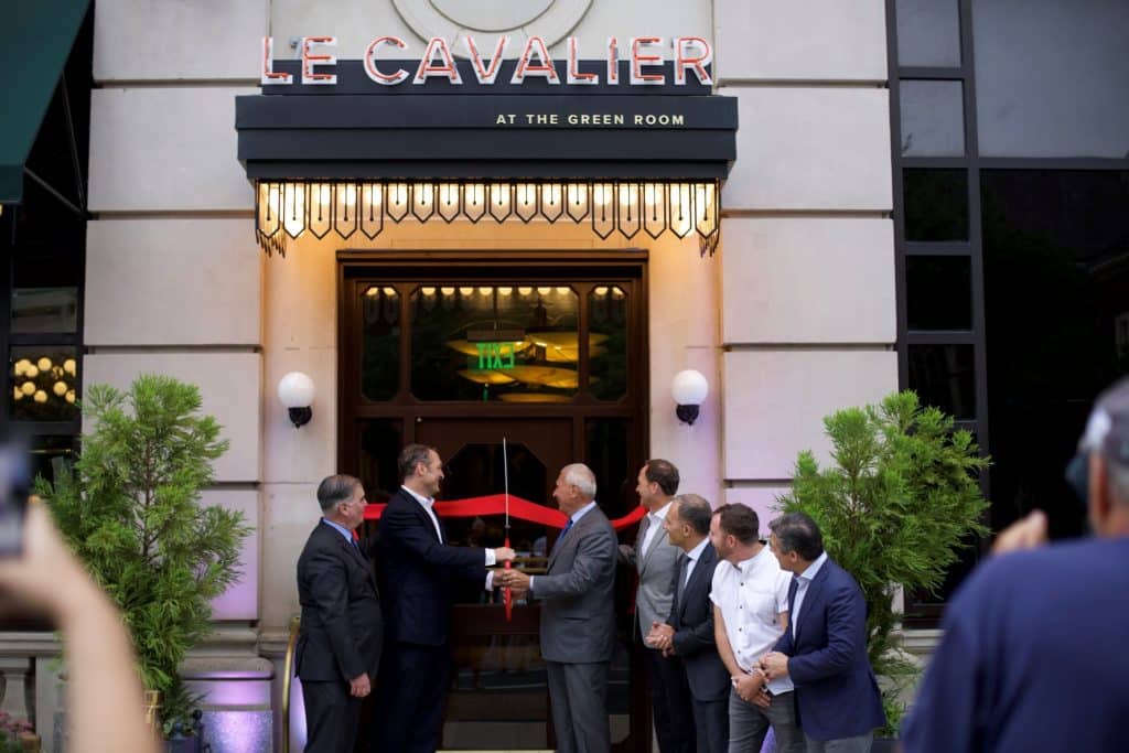 Le Cavalier at the Green Room Grand Opening
