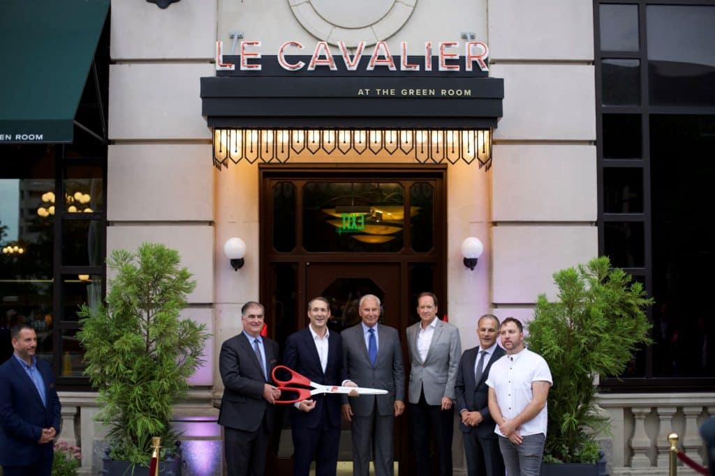 Le Cavalier at the Green Room Grand Opening