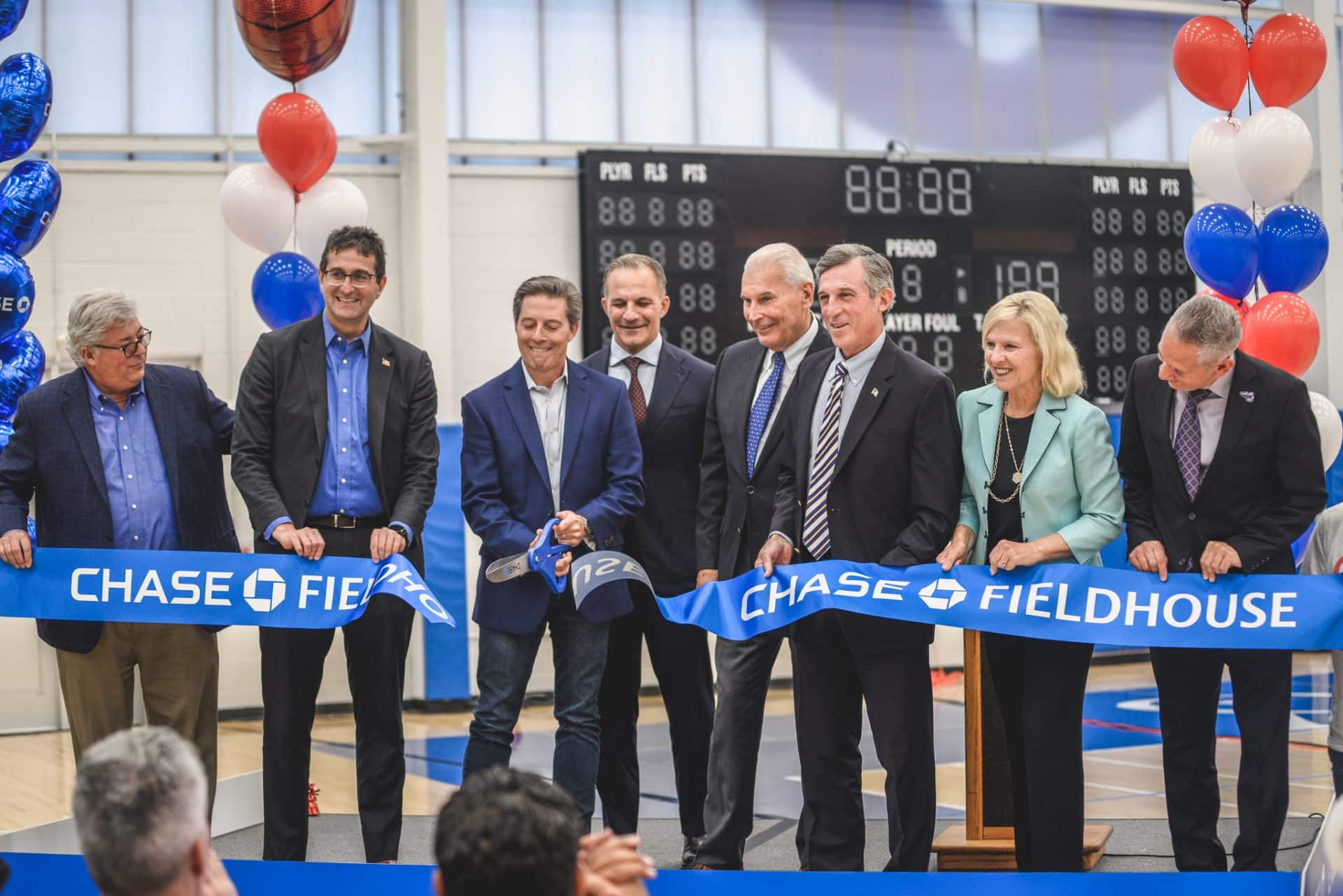 BPG Celebrates Naming Partnership of Chase Fieldhouse with Ribbon Cutting