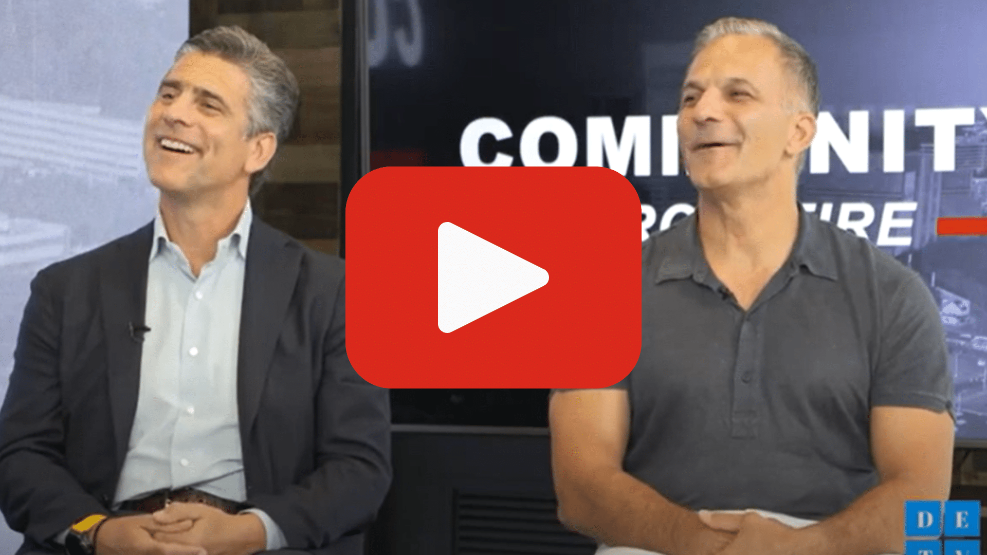 Rob and Chris Buccini Interviewed on DETV Community Crossfire