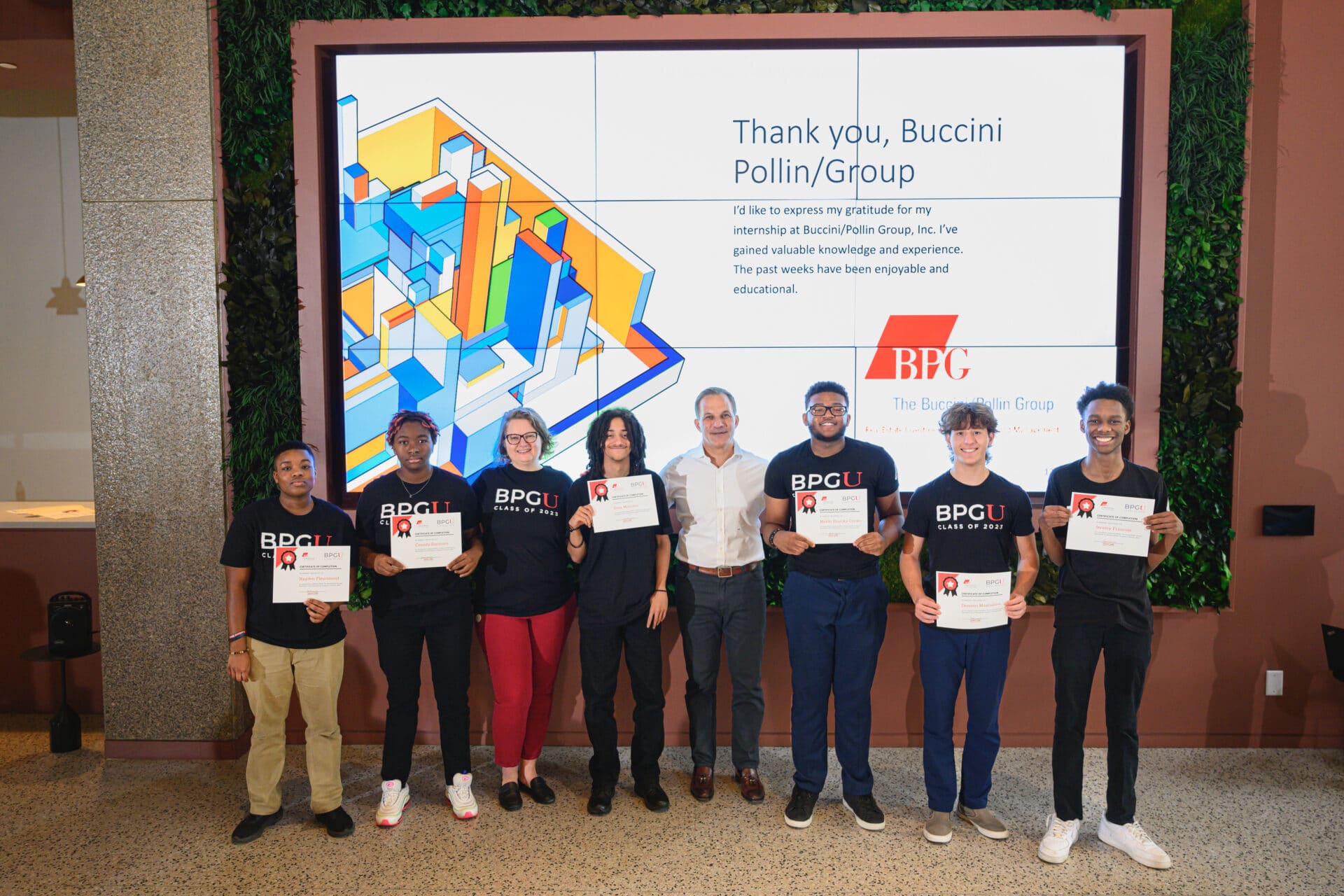 The Buccini/Pollin Group Graduates the Third Class of BPG University