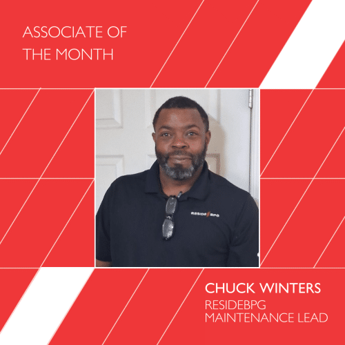 Chuck Winters July BPG Associate of the Month