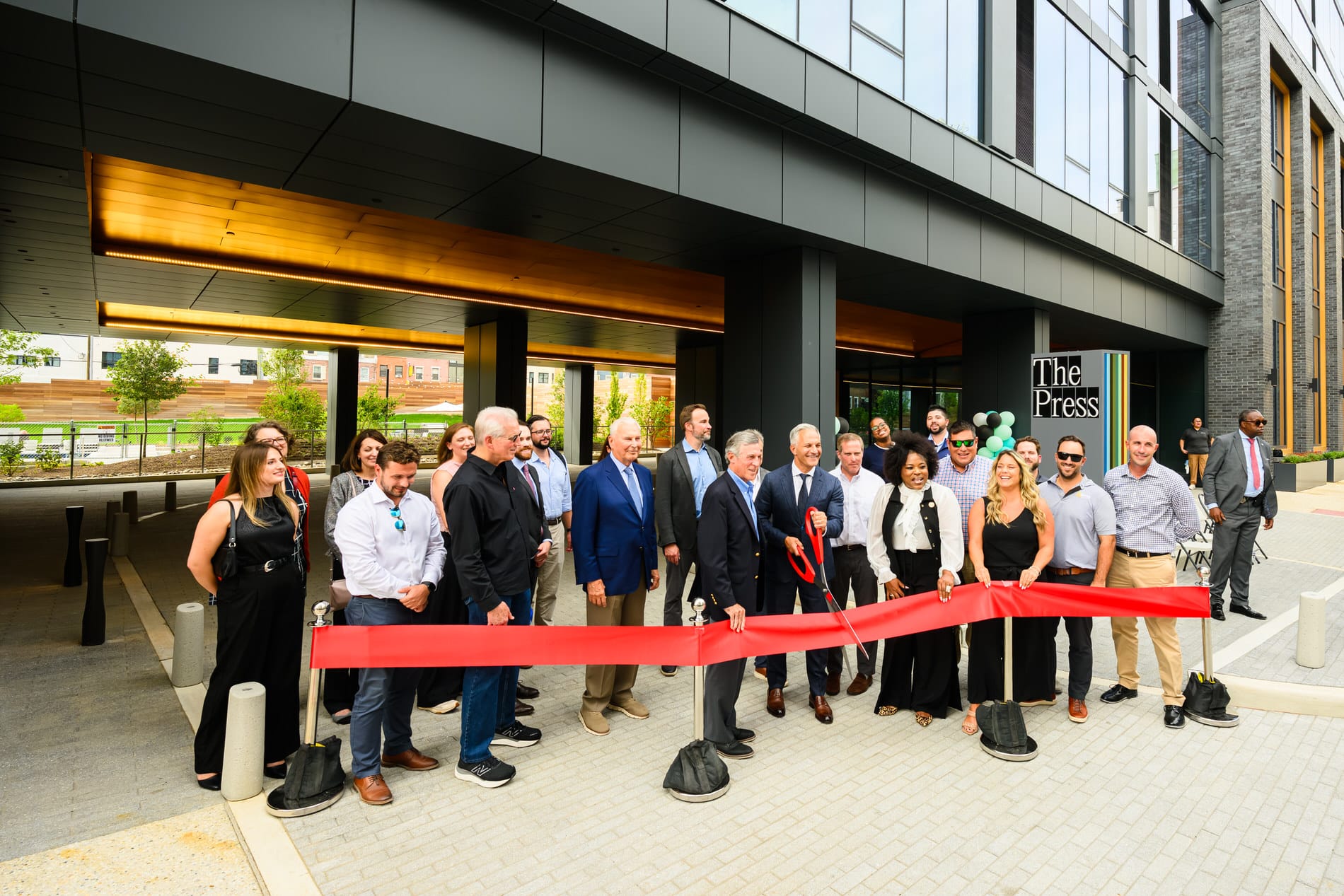 BUCCINI POLLIN GROUP CELEBRATES RIBBON CUTTING OF THE PRESS