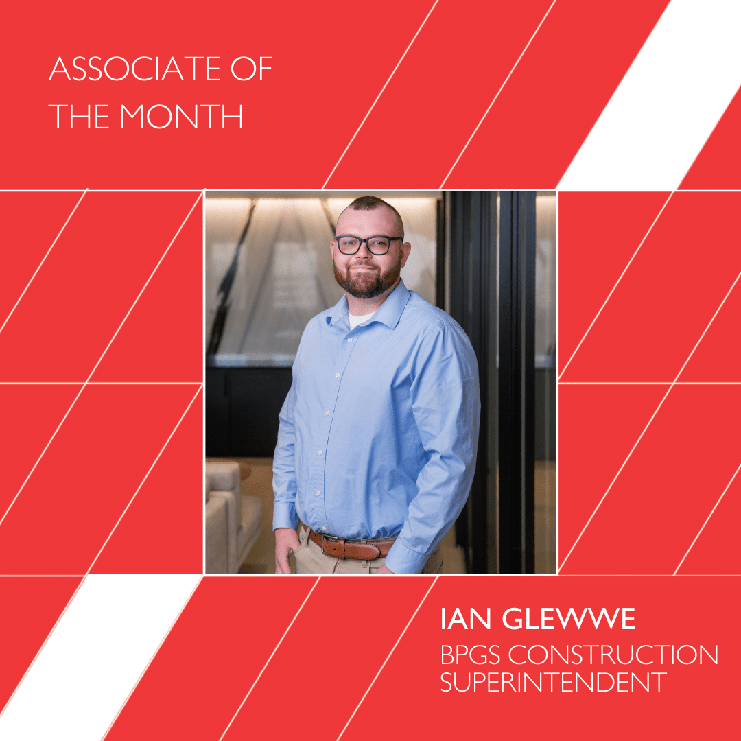 Celebrating Our August Associate of the Month, Ian Glewwe
