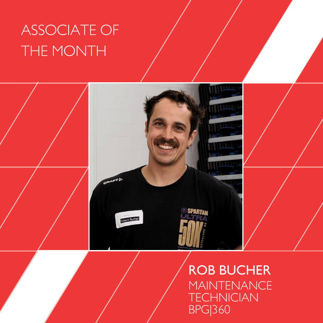 Congratulations to Rob Bucher, Our December Associate of the Month