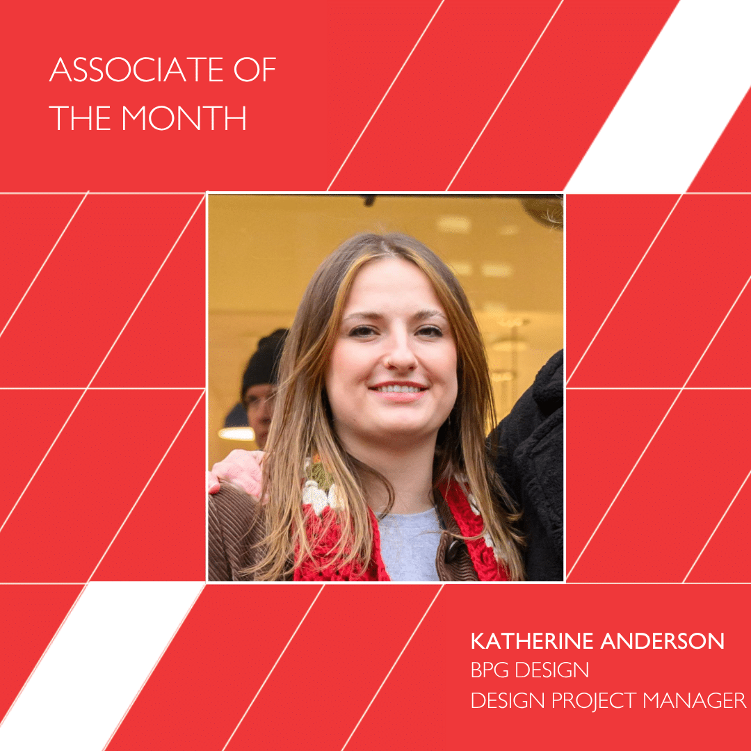 Congratulations to Katherine Anderson, April Associate of the Month